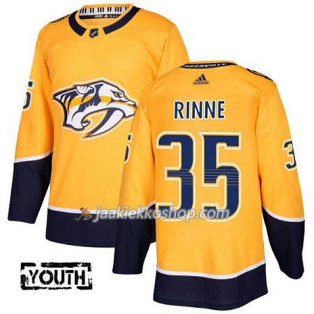 Lapsille NHL Nashville Predators Pelipaita Pekka Rinne 35 Adidas 2017-2018 Kulta Authentic Lapsille NHL Nashville Predators Pelipaita Pekka Rinne 35 Adidas 2017-2018 Kulta Authentic